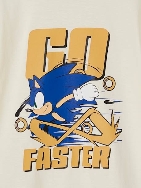 Sonic® Go Faster T-Shirt for Boys ecru 