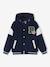 Varsity Jacket with Detachable Hood, for Boys navy blue 