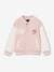 Rolling Stones bomber jacket for girls pale pink 