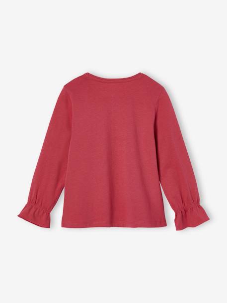 Long Sleeve T-Shirt for Girls rose 