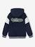 Varsity Jacket with Detachable Hood, for Boys navy blue 