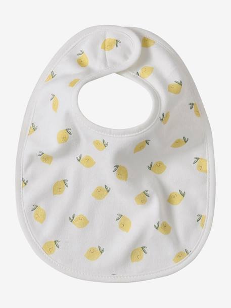 Vertbaudet Pack of 7 Newborn Bibs aqua green+Light Green/Print+multicoloured+pale pink+White 