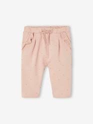 -Fleece Trousers for Baby Girls