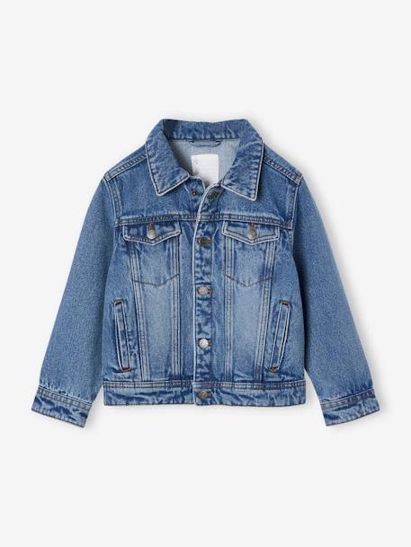 Denim Jacket for Boys stone 