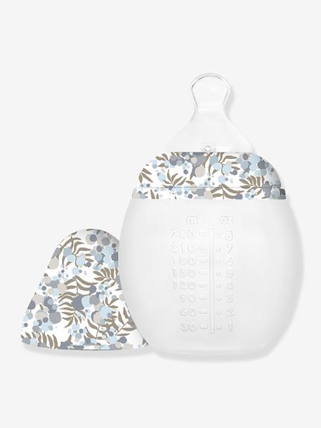 BibRond Liberty 240ml Baby Bottle by ELHEE blue+nude pink 