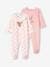 Pack of 2 Bambi Velour Sleepsuits by Disney® for Babies rose 