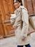 Progressive Parka with Detachable Gloves for Maternity & Babywearing, ENVIE DE FRAISE beige 