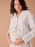 Pyjamas for Maternity in Cotton Gauze, ENVIE DE FRAISE ecru 