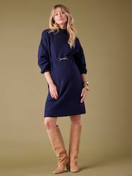 Maternity-Jumper Dress with Jewel-Effect Belt for Maternity