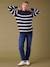 Striped Jumper for Maternity, by ENVIE DE FRAISE navy blue 