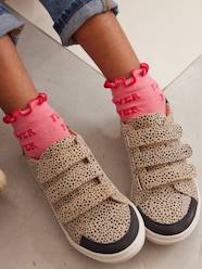 -Leopard Print Trainers for Girls