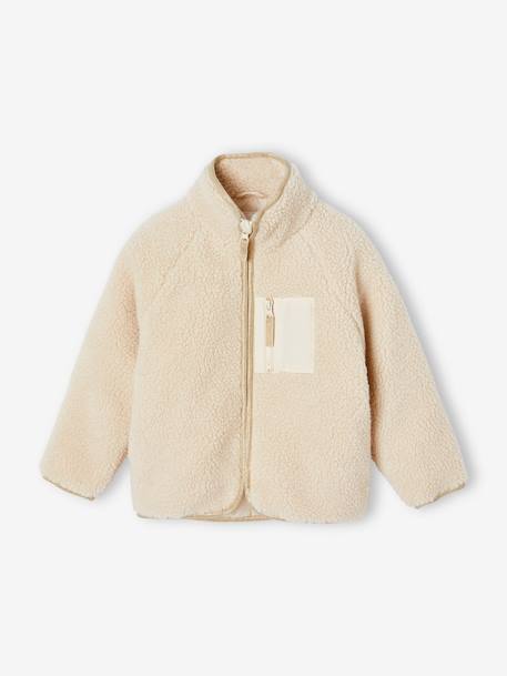 Sherpa Jacket for Girls vanilla 