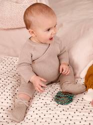 Baby-Trousers & Jeans-Knitted Trousers + Booties Ensemble for Babies