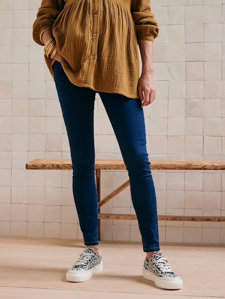 Skinny Leg Jeans for Maternity black+brut denim+stone 