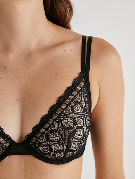 Lace Bra for Maternity black 