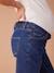 Mom Jeans with Removable Belly Band for Maternity, ENVIE DE FRAISE deep blue+stone 