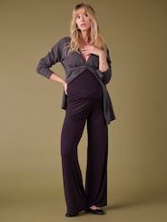 -Wide Leg Yoga Style Trousers with Draped Effect on the Front, by ENVIE DE FRAISE