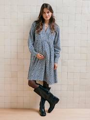 Maternity-Nursing Clothes-Short Dress for Maternity & Nursing, Mother/Daughter Capsule Collection