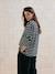 Striped Baggy T-Shirt in Organic Cotton for Maternity black 