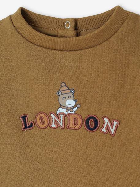 London Sweatshirt for Baby Boys olive 