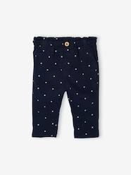 Baby-Trousers & Jeans-Corduroy Paperbag Trousers for Babies