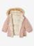 Reversible Parka/Jacket for Babies old rose 