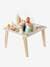 Musical Activity Table in 100% FSC Wood, Happy Animals wood 