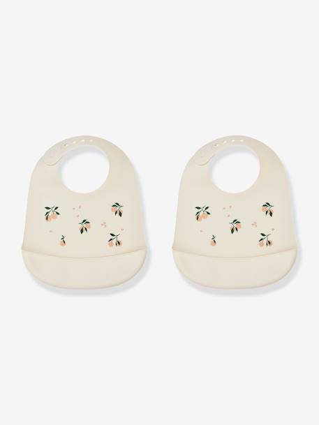 2-pack Tilda bibs - LIEWOOD ecru 