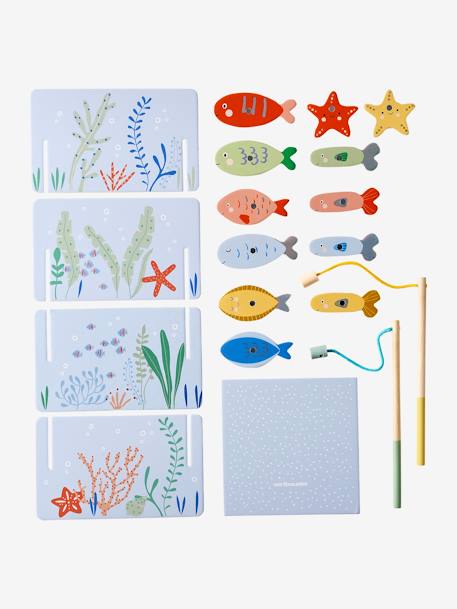 Magnetic Fishing Game in FSC® Wood blue 