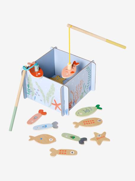 Magnetic Fishing Game in FSC® Wood blue 