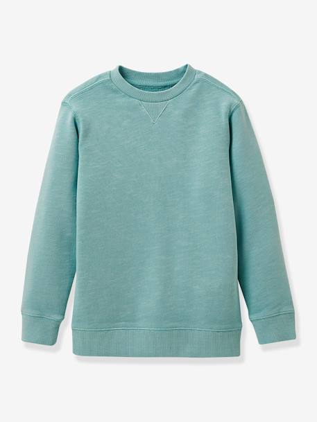 Sweatshirt for Boys, by CYRILLUS turquoise 