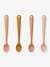 Set of 4 LIEWOOD Siv learning spoons blue+rose 