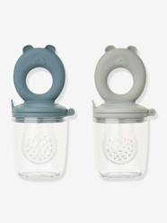 Nursery-Mealtime-Lot of 2 Miranda bear teethers - LIEWOOD