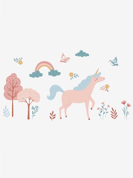 Unicorn XL Stickers printed pink 