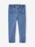 Paperbag Jeans, Heart-Shaped Pockets, for Girls brut denim+medium blue 