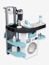 Toys-Rowenta Wash and Clean Laundry Room SMOBY