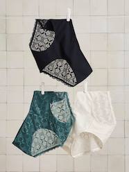 Maternity-Pack of 3 Cotton/Lace Briefs for Maternity