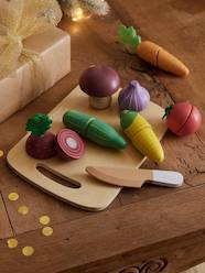 Toys-Role Play Toys-Kitchen Toys-Set of Vegetables to Chop in FSC® Wood