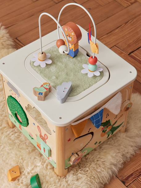 Sensory Activity Cube in FSC® Wood wood 