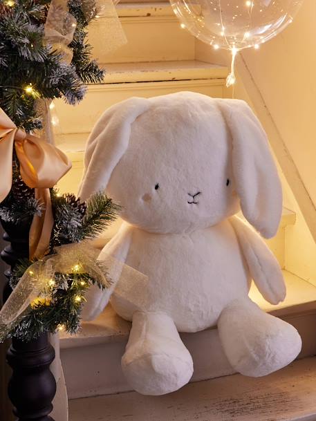 Large Plush Rabbit white 