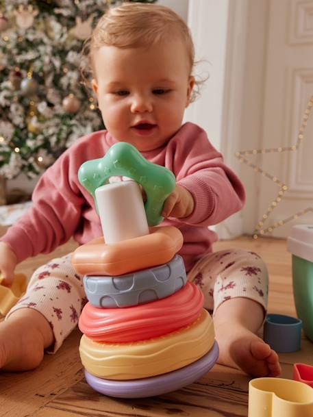 Box Set with Shapes & Stacking Tower multicoloured 