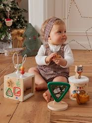 -Set of 3 Sensory & Educational Toys in FSC® Wood