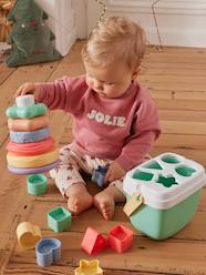 Toys-Box Set with Shapes & Stacking Tower