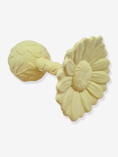 Rattle Teether - NATURBA beige+yellow 