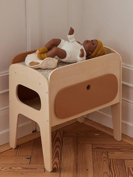 Changing Table in FSC® Wood for Dolls wood 