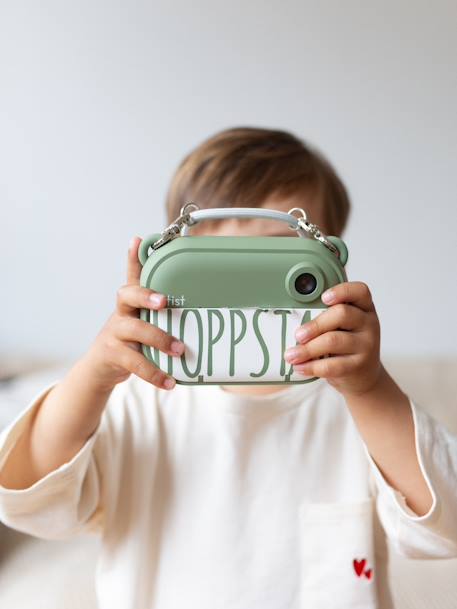 Artist insta print camera HOPPSTAR beige+green 