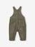 Corduroy Dungarees for Baby Boys olive+Red 