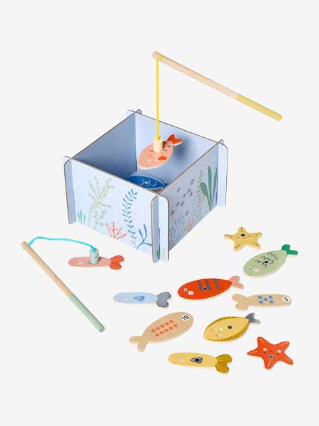 Magnetic Fishing Game in FSC® Wood blue 