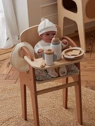 Toys-High Chair  in FSC® Wood for Dolls