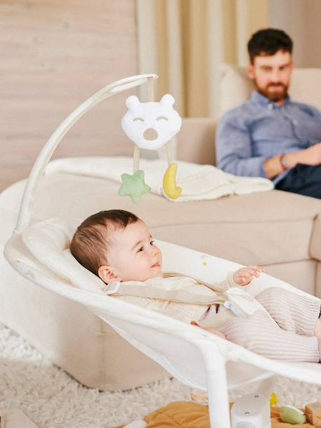 Motorized baby swing BADABULLE beige 